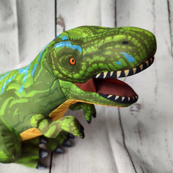 Nanco Green T-Rex Dinosaur 11" - Picture 5 of 9
